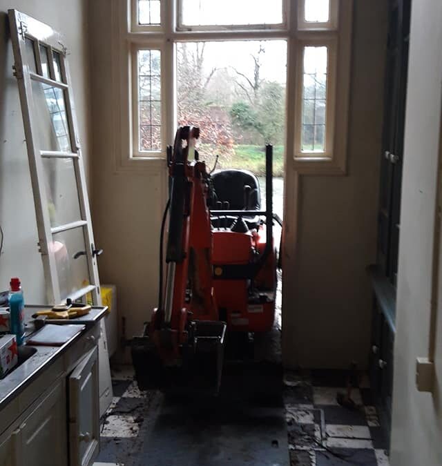 Mooie tuin in de binnenstad van Utrecht